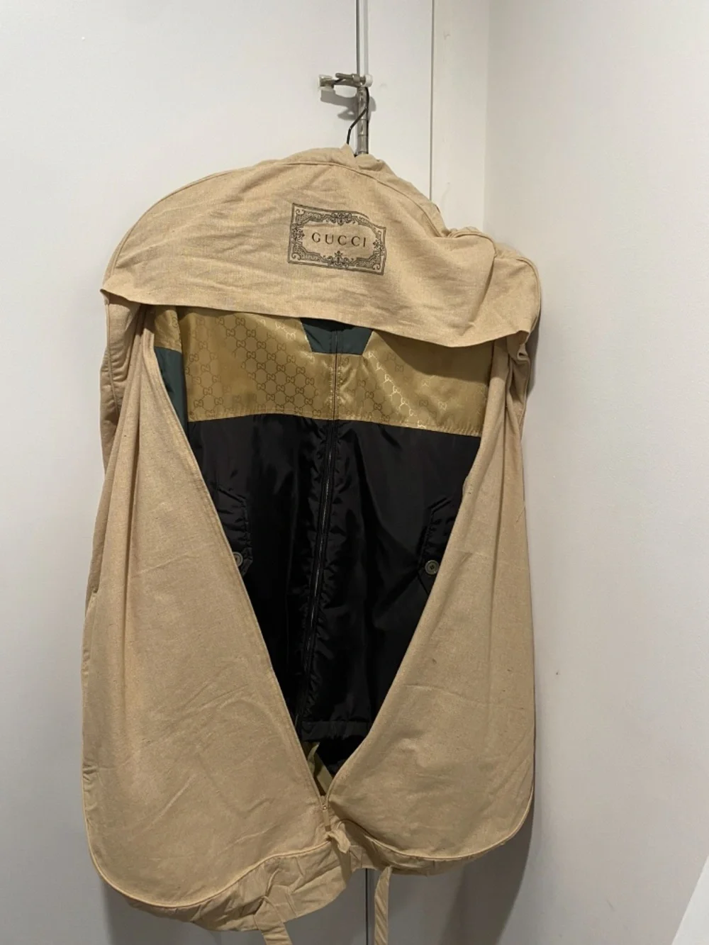 GUCCI GG JACQUARD NYLON JACKET
